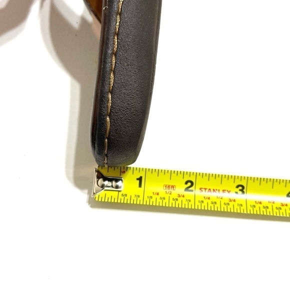 Born Concept BOC Women Brown Faux Leather Slip On Sandals Size 7M - Picture 10 of 10